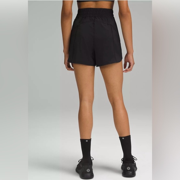 Lululemon Running Track Highrise Shorts - Picture 2 of 4